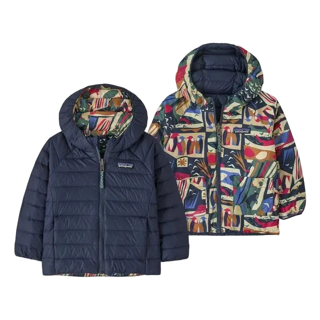 Baby Reversible Down Sweater Hoody