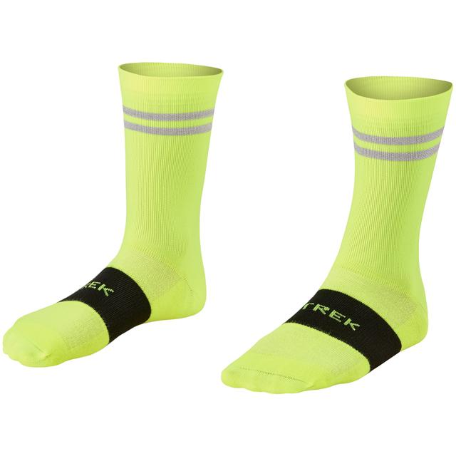Race Reflective Crew Cycling Sock