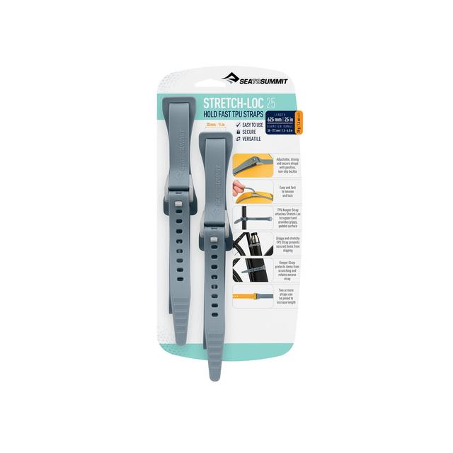 Stretch-Loc TPU Straps 25: 625 mm (25") x 20 mm (3/4") - 2 Pack