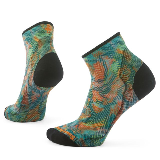 Women's Bike Jungle Music Print Ankle Socks