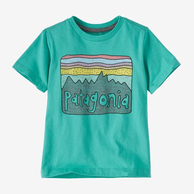 Baby Regenerative Organic Certified Cotton Fitz Roy Skies T-Shirt