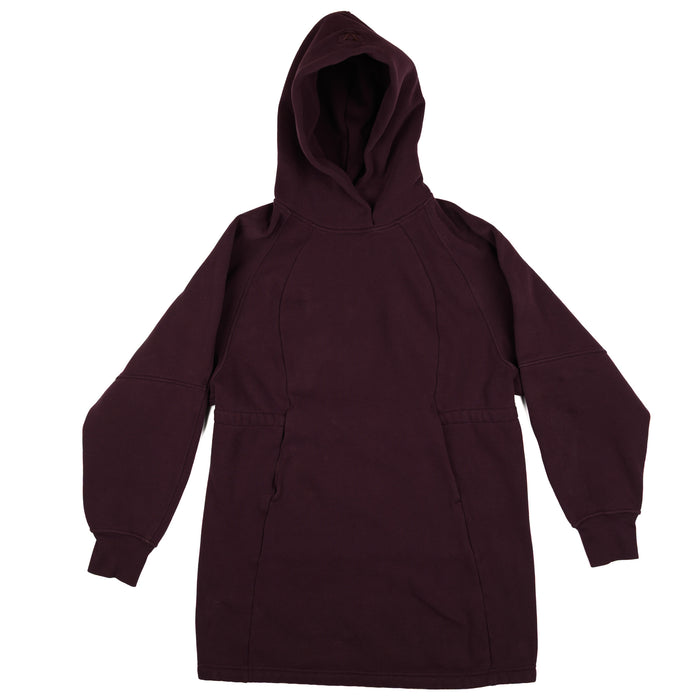 Women's Scuba Hooded Sweatshirt Dress