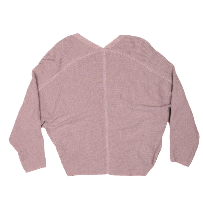Women's Boxy Cotton-Blend Knit Wrap