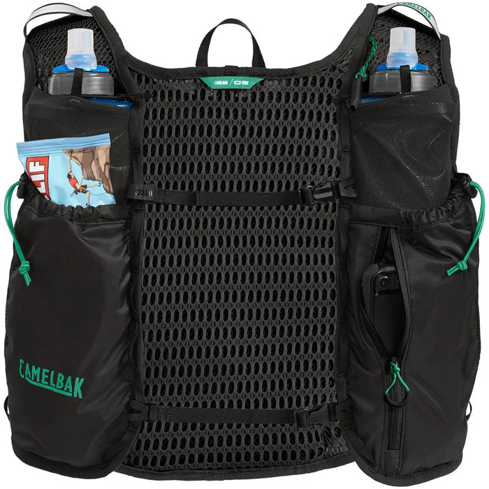 Trail Run Vest with Two 17oz Quick Stow Flasks