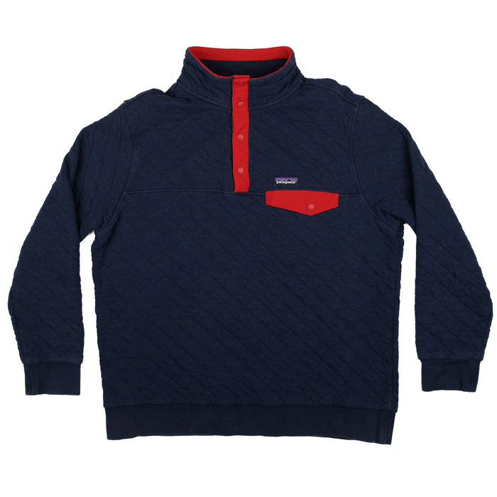 Men's Organic Cotton Quilt Snap-T Pullover