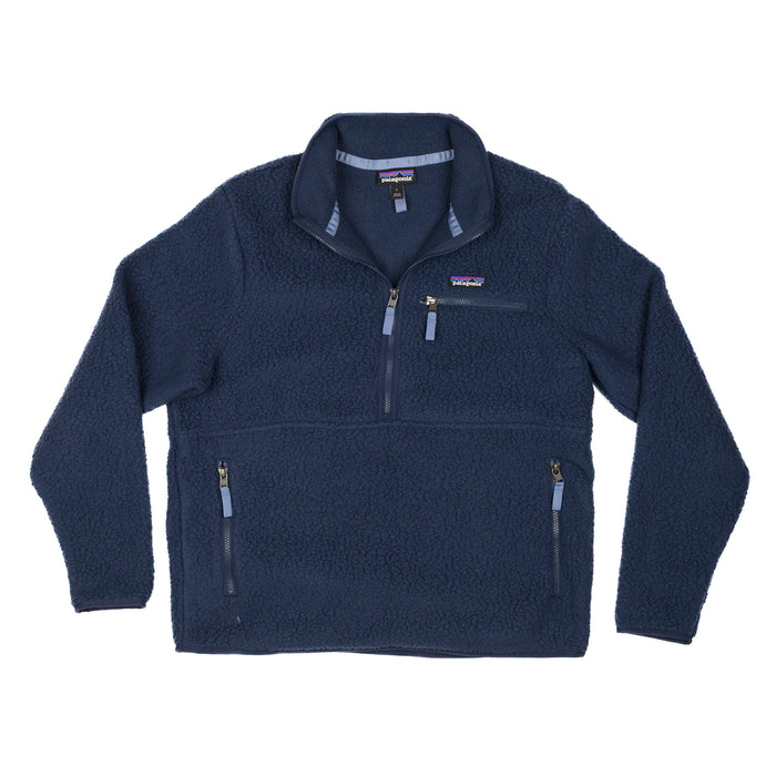 Women's Retro Pile Fleece Marsupial Pullover