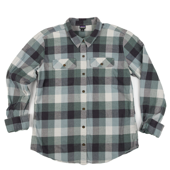 Women's Long Sleeve Organic Fjord Flannel