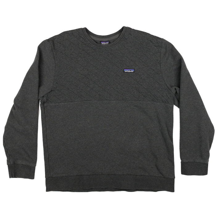 Men's Organic Cotton Quilt Crewneck Sweatshirt