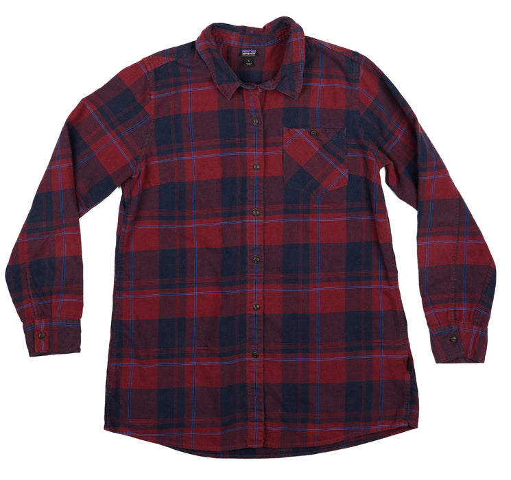 Women's Long-Sleeved Fjord Flannel Shirt