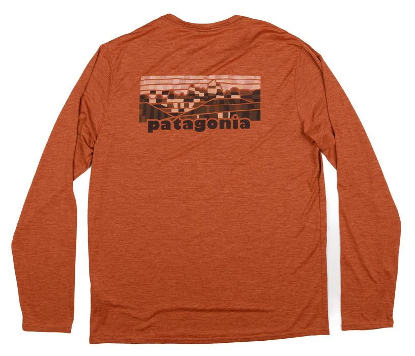 Men's Capilene Cool Daily Long Sleeve Graphic T-Shirt
