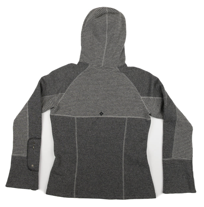 Women's Breathe Recycled Wool Blend 1/4 Hooded Sweater