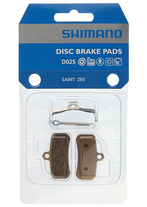 D02S METAL PAD W/O FIN, W/SPRING, W/SPLIT PIN, 1 PAIR