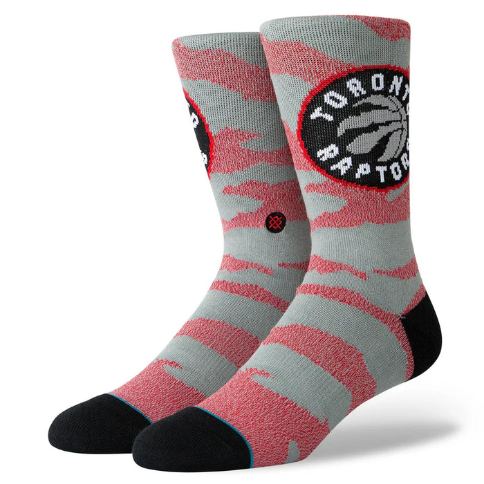 Toronto Raptors Camo Melange Crew Socks