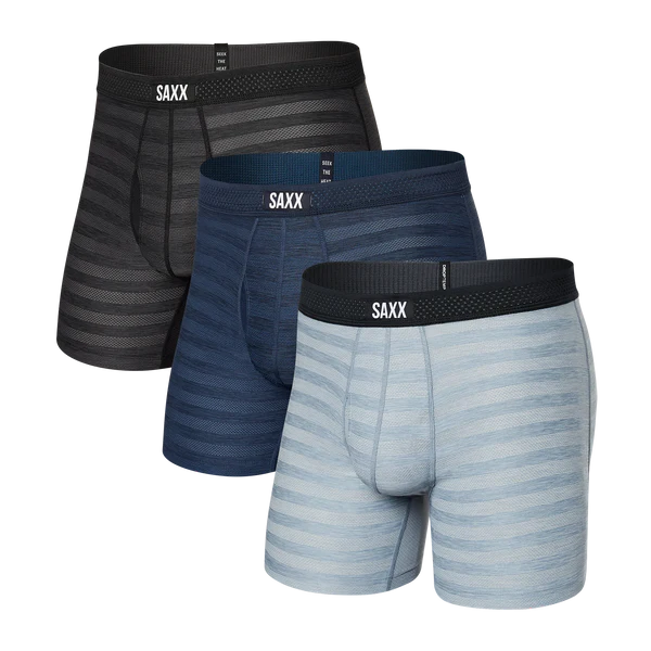 Men's Droptemp Cooling Mesh Boxer Brief Fly 3 Pack