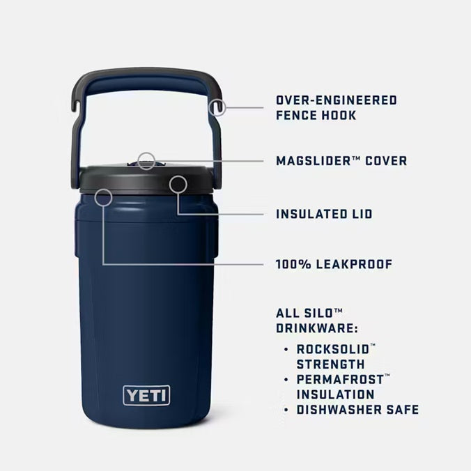 Silo 1.18 L / 40 oz Jug  WITH MAGSLIDER STRAW CAP