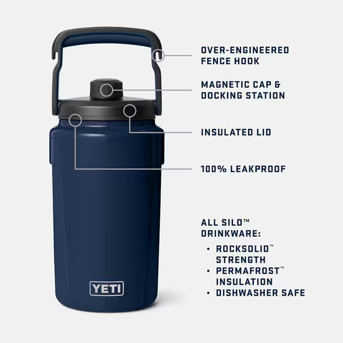 Silo 1.89 L / 1/2 Gallon Jug  WITH MAGDOCK™ CHUG CAP