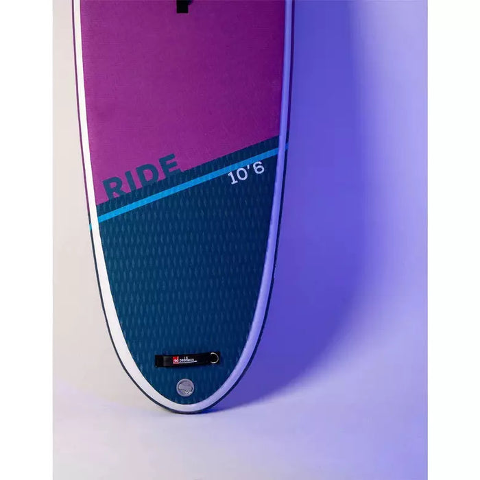 10'6 Ride Purple Inflatable Paddle Board Package - Cruiser Tough