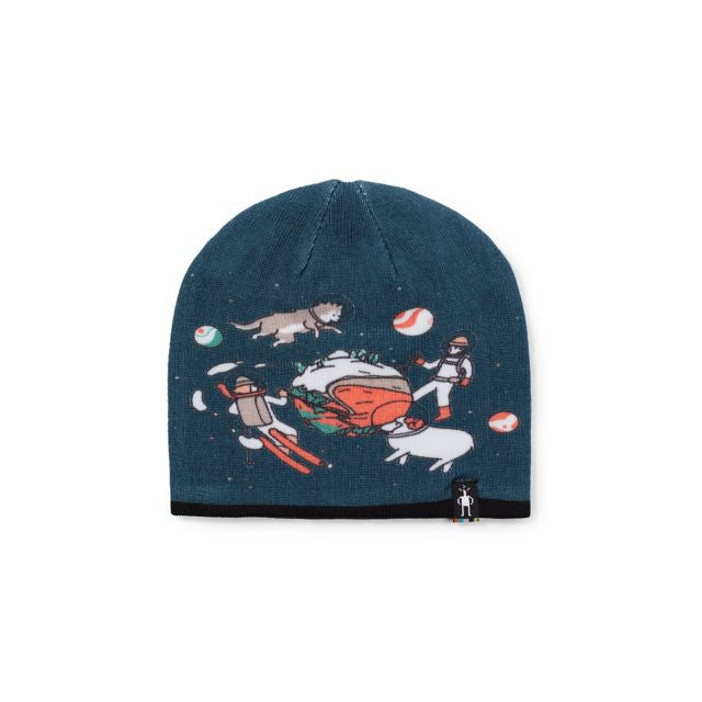 Kid's One Small Step For Sheep Printed Beanie