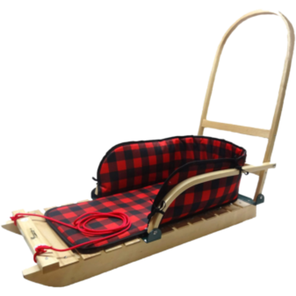 Grizzly Heritage Sled with plaid pad