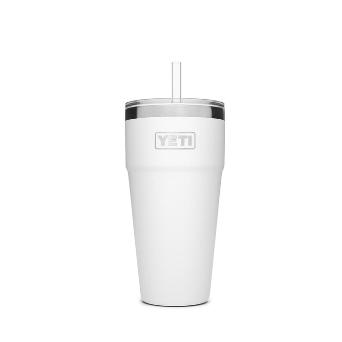 RAMBLER 769 ML / 26 OZ STACKABLE CUP  WITH STRAW LID