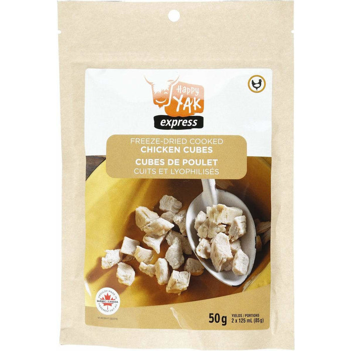 Freeze-Dried Cooked Chicken Cubes (50g)