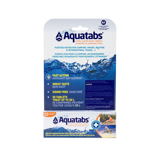 Aquatabs (50) - Wild Rock Outfitters