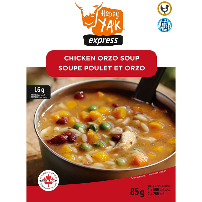 Chicken and Orzo Soup (lactose free) - Wild Rock Outfitters