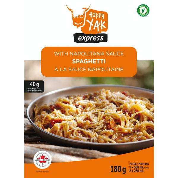 Neapolitan Spaghetti (vegetarian) - Wild Rock Outfitters