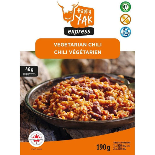 Vegetarian Fiesta Chili (Vegetarien, gluten free, lactose free) - Wild Rock Outfitters