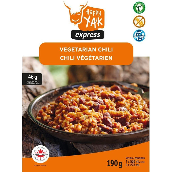 Vegetarian Fiesta Chili (Vegetarien, gluten free, lactose free) - Wild Rock Outfitters